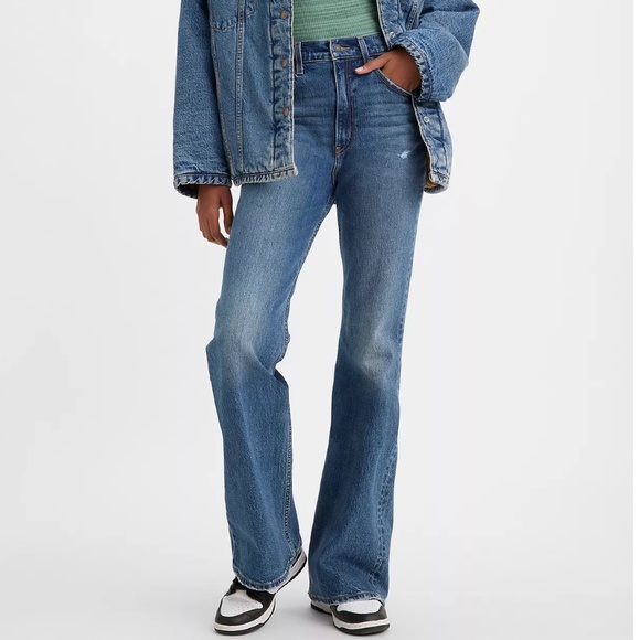 Levi's Denim - Levi’s '70s High Flare, Slim Hip/Thigh, Super High Rise, Blue W29 NWT